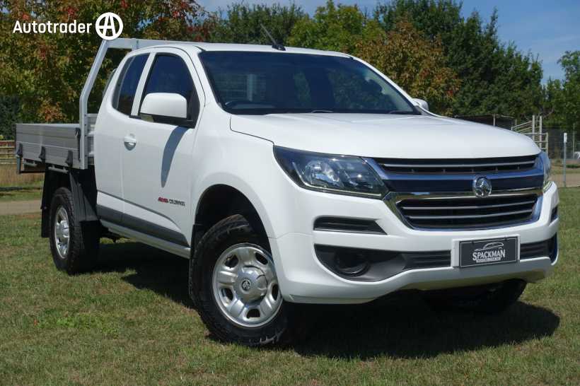White 2017 Holden Colorado Space Cab Chassis LS (4X4)