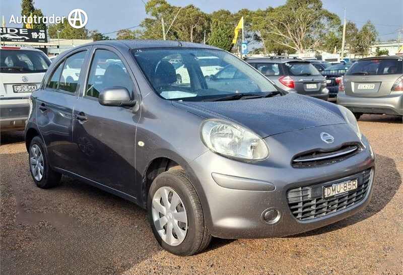 Grey 2012 Nissan Micra Hatchback ST