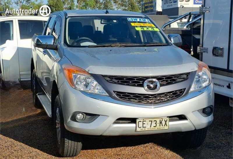 Silver 2012 Mazda BT-50 Dual Cab Utility XTR (4X4)
