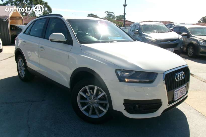 White 2013 Audi Q3 Wagon 2.0 Tfsi Quattro (125KW)