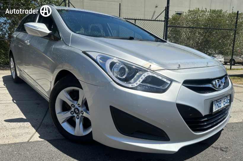 Silver 2011 Hyundai I40 Wagon Active