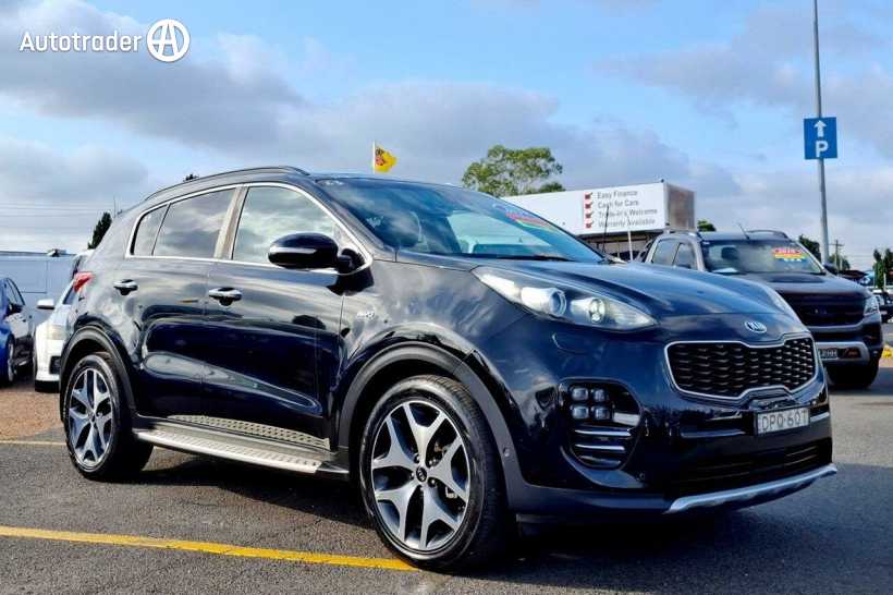 Black 2017 Kia Sportage Wagon GT-Line (awd)