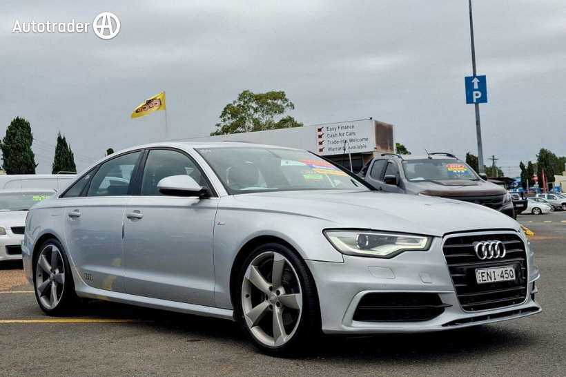 Silver 2012 Audi A6 Sedan 2.0 Tfsi