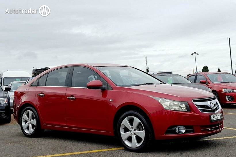 Red 2009 Holden Cruze Sedan CDX