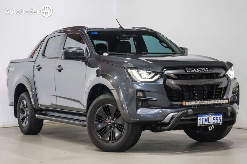 Grey 2022 Isuzu D-MAX Crew Cab Utility X-Terrain (4X4)