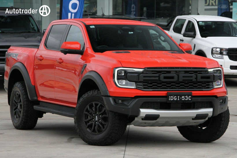 Orange 2022 Ford Ranger Double Cab Pick Up Raptor 3.0 (4X4)