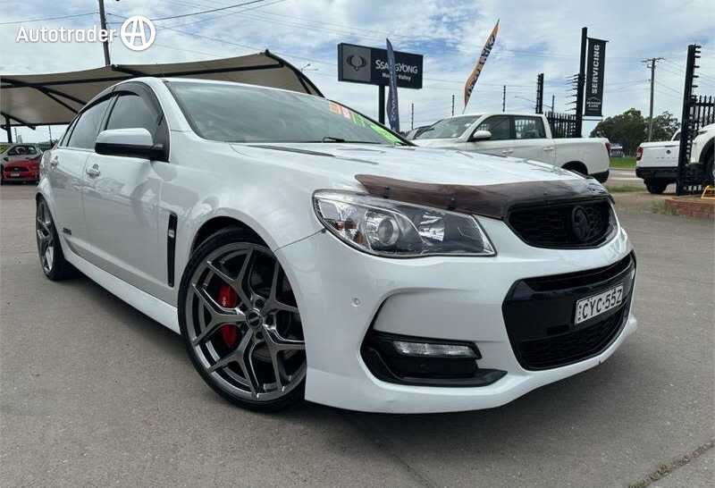 White 2016 Holden Commodore Sedan SS-V Redline