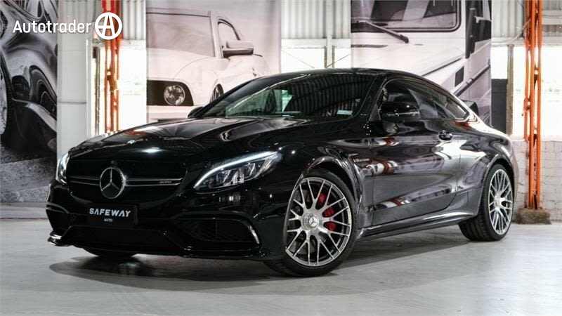 Black 2017 Mercedes-Benz C63 Coupe S