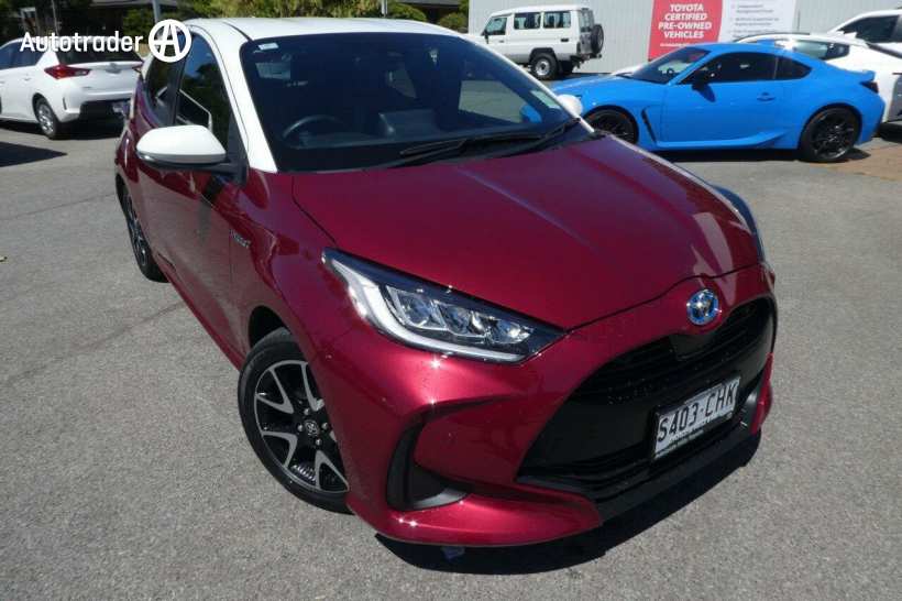 Red 2020 Toyota Yaris Hatch YARIS HYBRID ZR 1.5L AUTO CVT 5 DOOR HATCH 3L45760 001