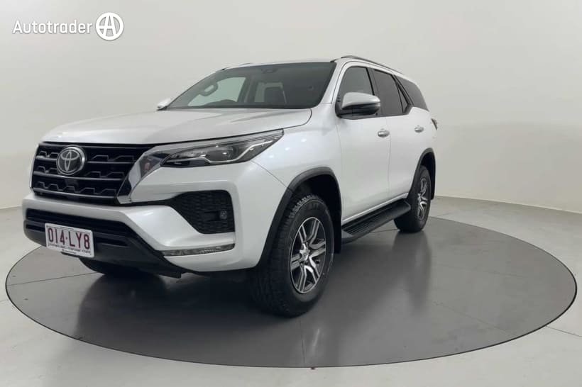 White 2022 Toyota Fortuner Wagon GXL Premium Interior
