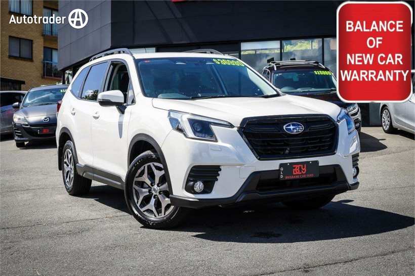 White 2022 Subaru Forester Wagon 2.5I (awd)