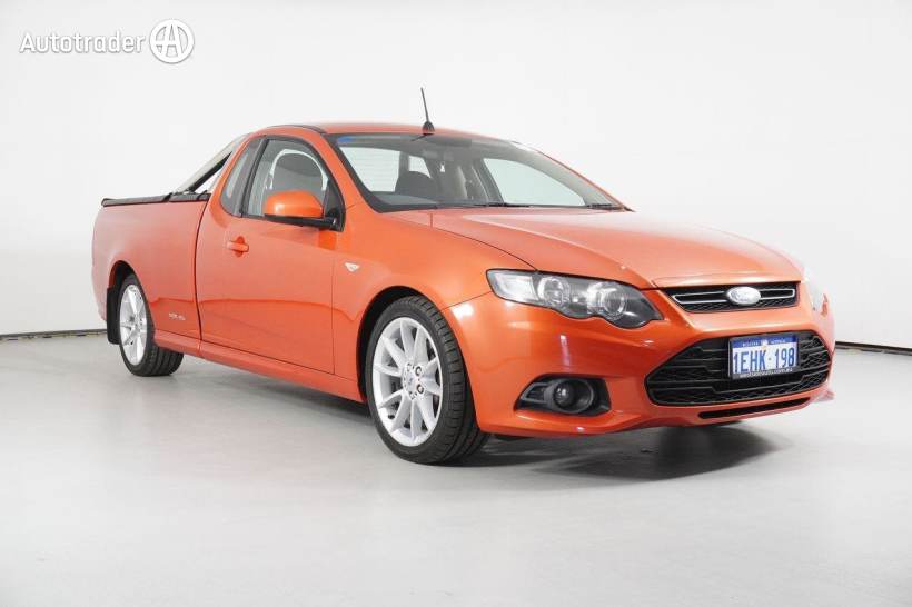 Orange 2013 Ford Falcon Utility XR6
