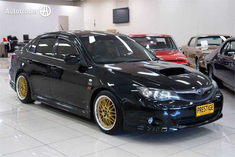 Black 2010 Subaru Impreza Sedan WRX Club Spec 10