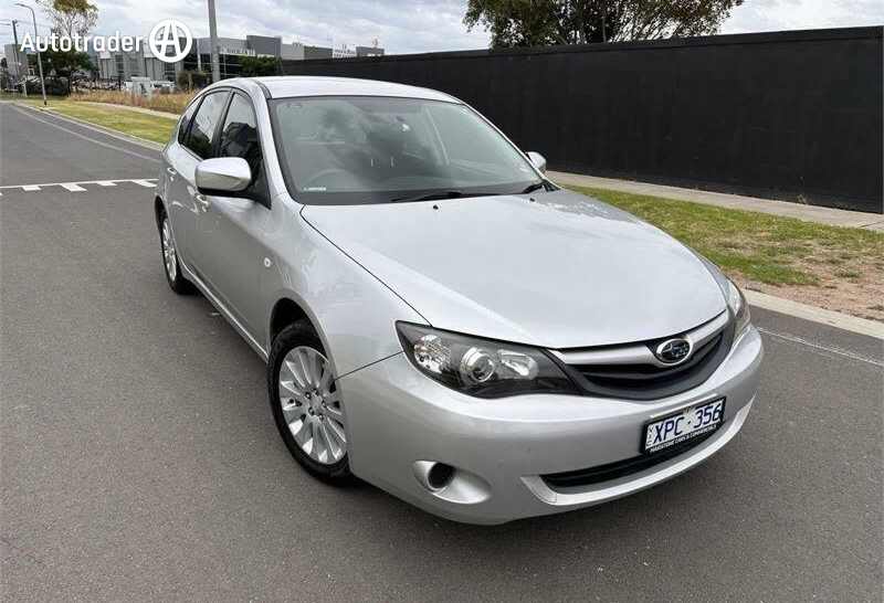 Silver 2009 Subaru Impreza Hatchback R (awd)