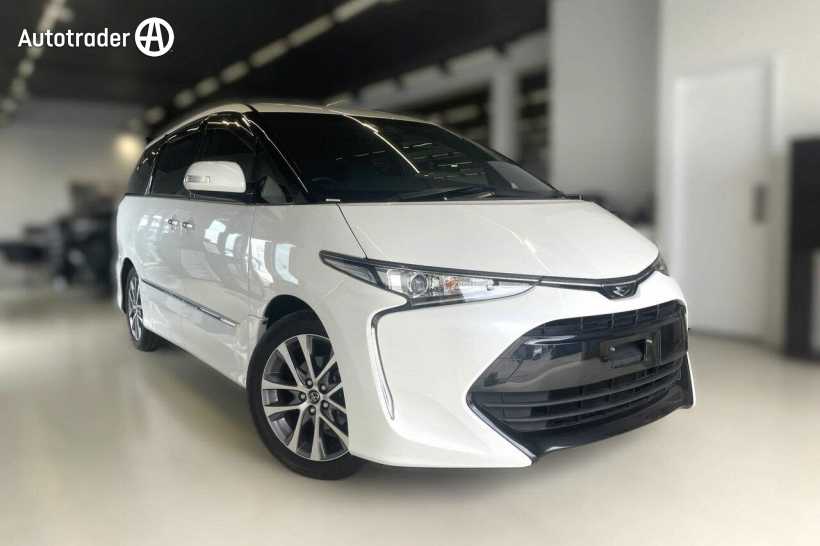 White 2016 Toyota Estima Commercial AERAS PREMIUM ACR50 (ZX001239)