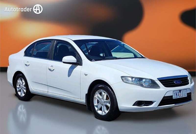 White 2008 Ford Falcon Sedan XT (lpg)