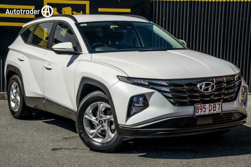 White 2021 Hyundai Tucson Wagon (FWD)