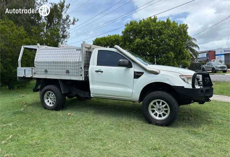 White 2012 Ford Ranger Cab Chassis XL 3.2 (4X4)