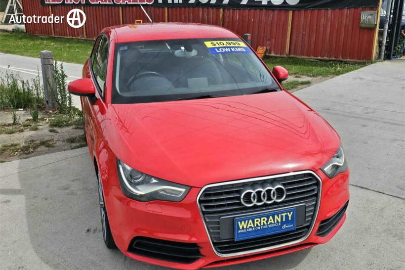 Red 2011 Audi A1 Hatchback 1.4 Tfsi Attraction