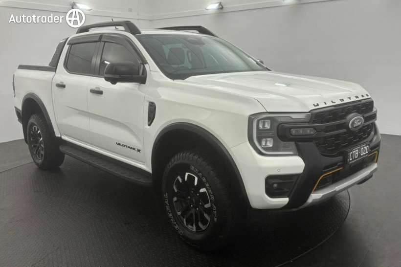 White 2023 Ford Ranger Double Cab Pick Up Wildtrak X 2.0 (4X4)