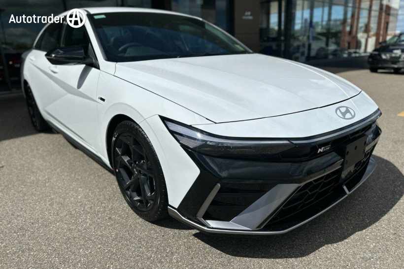 White 2024 Hyundai I30 Sedan N Line D-CT