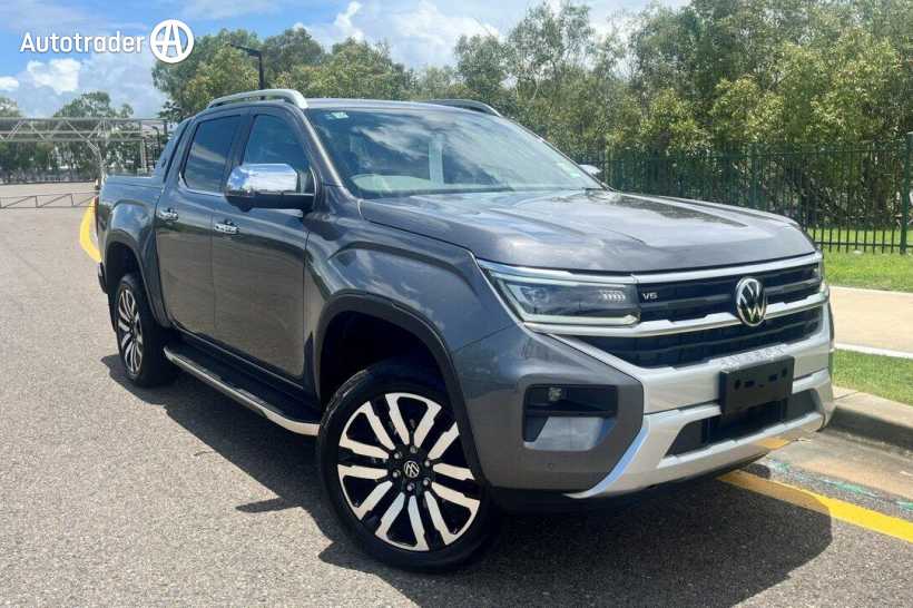 Grey 2024 Volkswagen Amarok Dual Cab Utility Aventura TDI600 4Motion