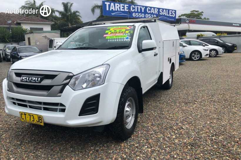 White 2019 Isuzu D-MAX Ute Tray SX (4x2) TF MY18