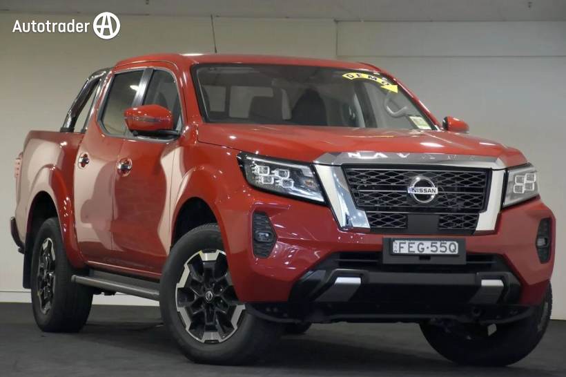 Red 2023 Nissan Navara Dual Cab Pick-up ST-X (4X2) Cloth/NO Sunroof