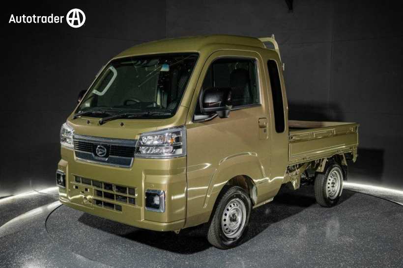 Green 2024 Daihatsu Hijet Ute Tray 4WD Jumbo Extra Utility 660cc Auto
