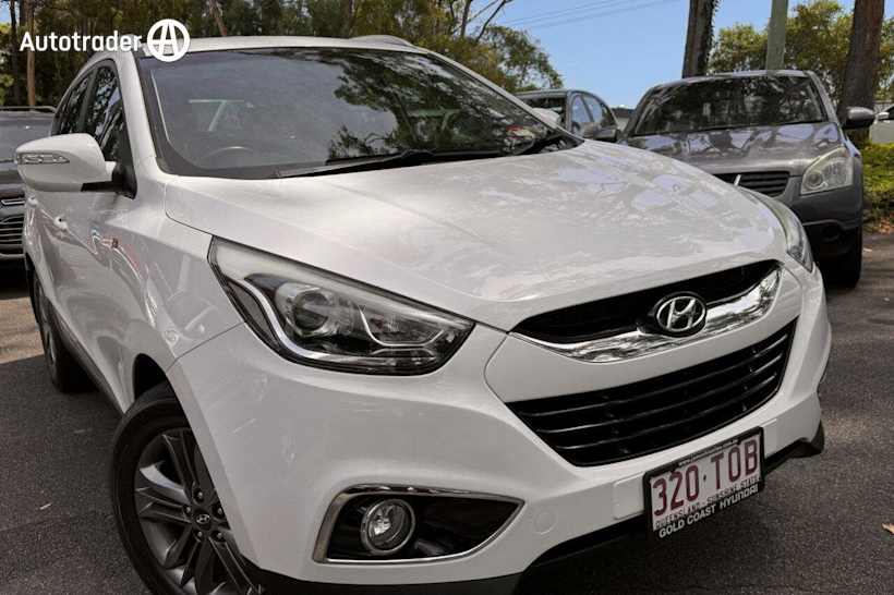 White 2013 Hyundai IX35 Wagon Active (fwd)