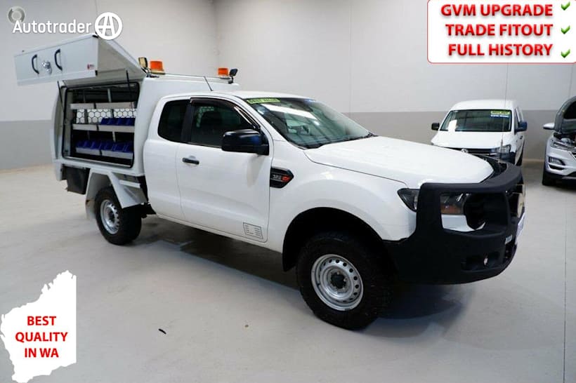 White 2019 Ford Ranger Super Cab Chassis XL 3.2 (4X4)