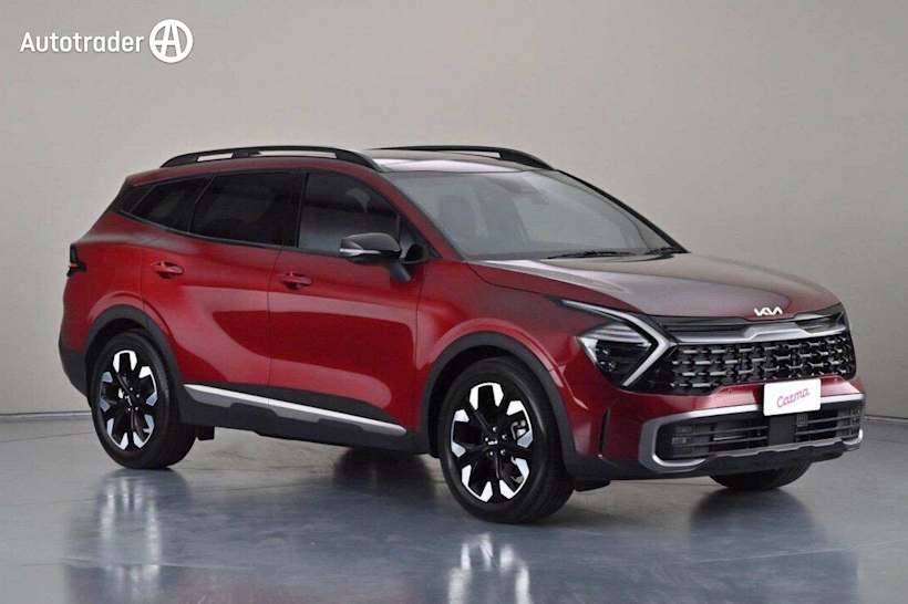 Red 2021 Kia Sportage Wagon GT-Line (awd)