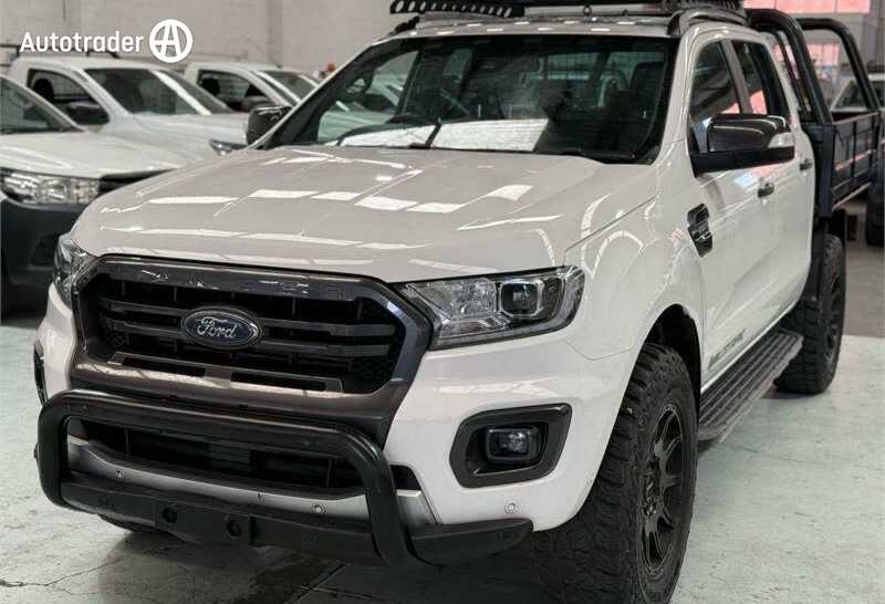White 2020 Ford Ranger Double Cab Pick Up Wildtrak 2.0 (4X4)