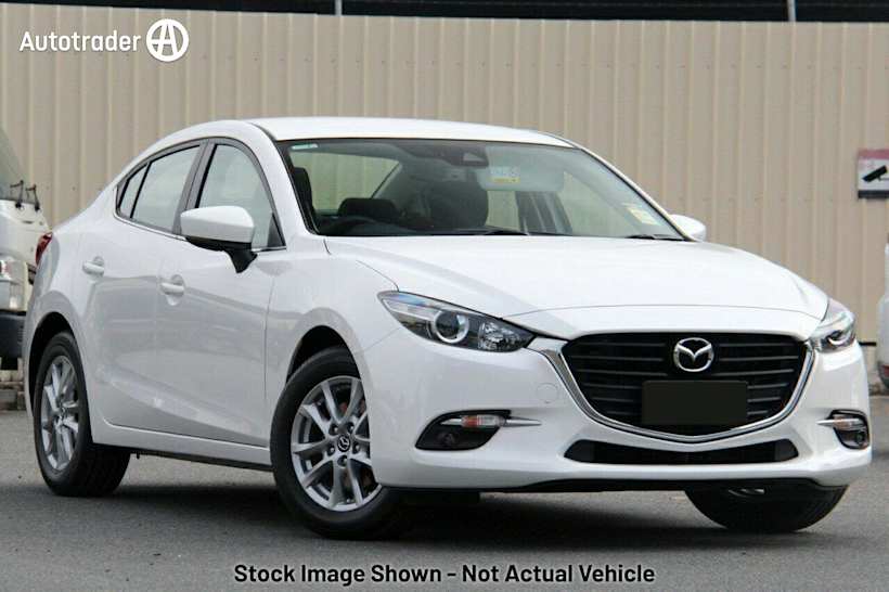White 2019 Mazda 3 Sedan Maxx Sport (5YR)