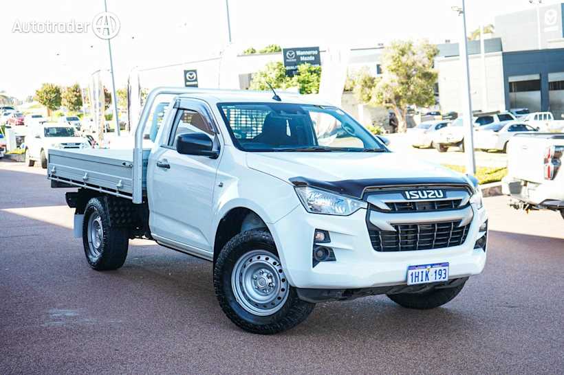 White 2021 Isuzu D-MAX Cab Chassis SX (4X2)