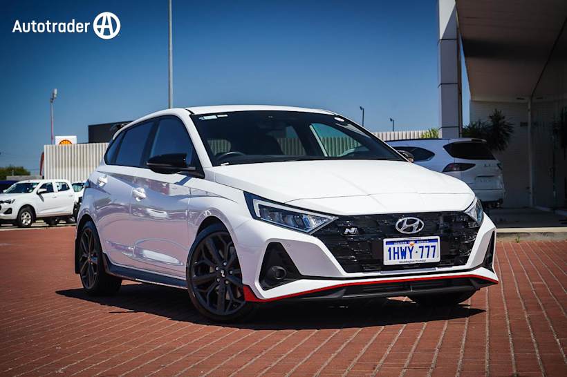 White 2023 Hyundai I20 Hatchback N