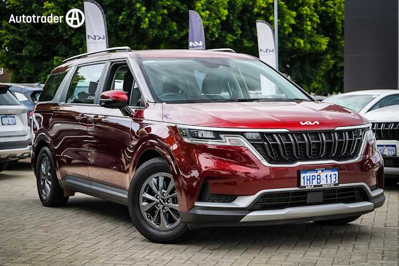 Red 2022 Kia Carnival Wagon S