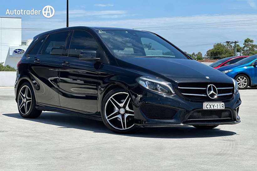 Black 2015 Mercedes-Benz B250 Hatchback 4Matic