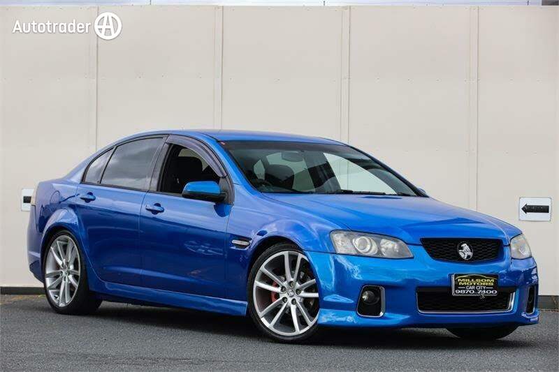 Blue 2011 Holden Commodore Sedan SV6