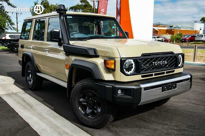Gold 2024 Toyota Landcruiser 70 Series Wagon LC76 GXL + Diff Locks