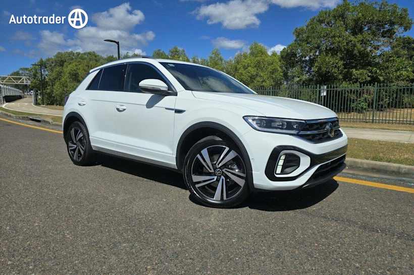 White 2024 Volkswagen T-ROC Wagon 140TSI DSG 4MOTION R-Line