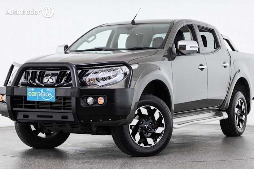 Grey 2018 Mitsubishi Triton Dual Cab Utility Exceed (4X4)