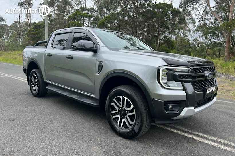 Silver 2023 Ford Ranger Double Cab Pick Up Sport 2.0 (4X4)