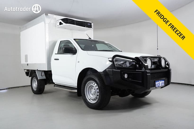 White 2022 Isuzu D-MAX Cab Chassis SX (4X2) High-Ride
