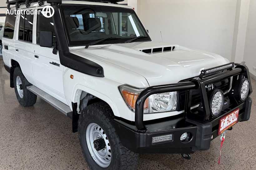 White 2018 Toyota Landcruiser Wagon Workmate (4X4)