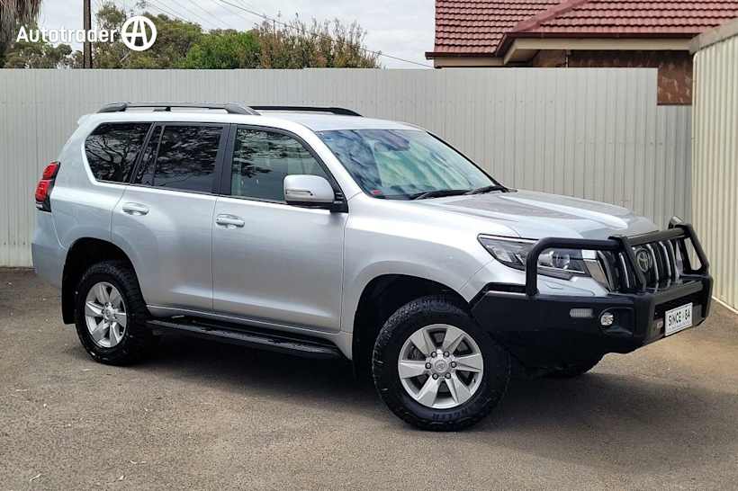 Silver 2022 Toyota Landcruiser Prado Wagon GXL Flat Tailgate