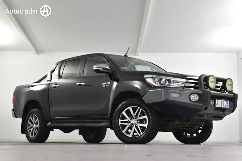 Black 2017 Toyota Hilux Dual Cab Utility SR5 (4X4)