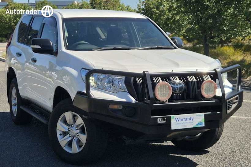 White 2019 Toyota Landcruiser Prado Wagon GX (4X4)