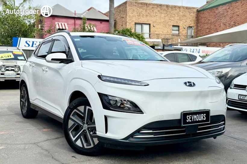 White 2022 Hyundai Kona Wagon ELITE ELECTRIC STD RANGE OS.V4 MY23