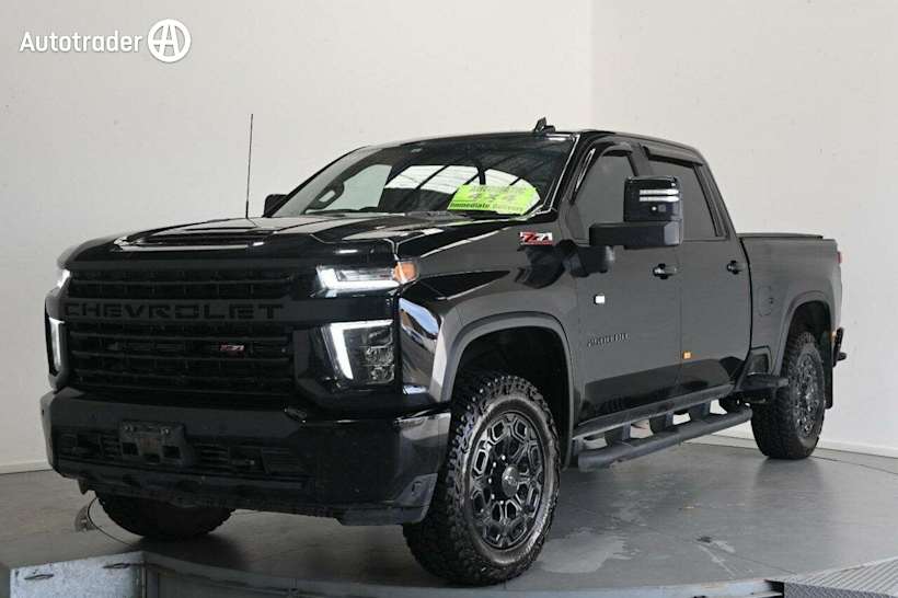 Black 2022 Chevrolet Silverado HD Ute Tray LTZ Premium Pickup Crew Cab W/Tech Pack